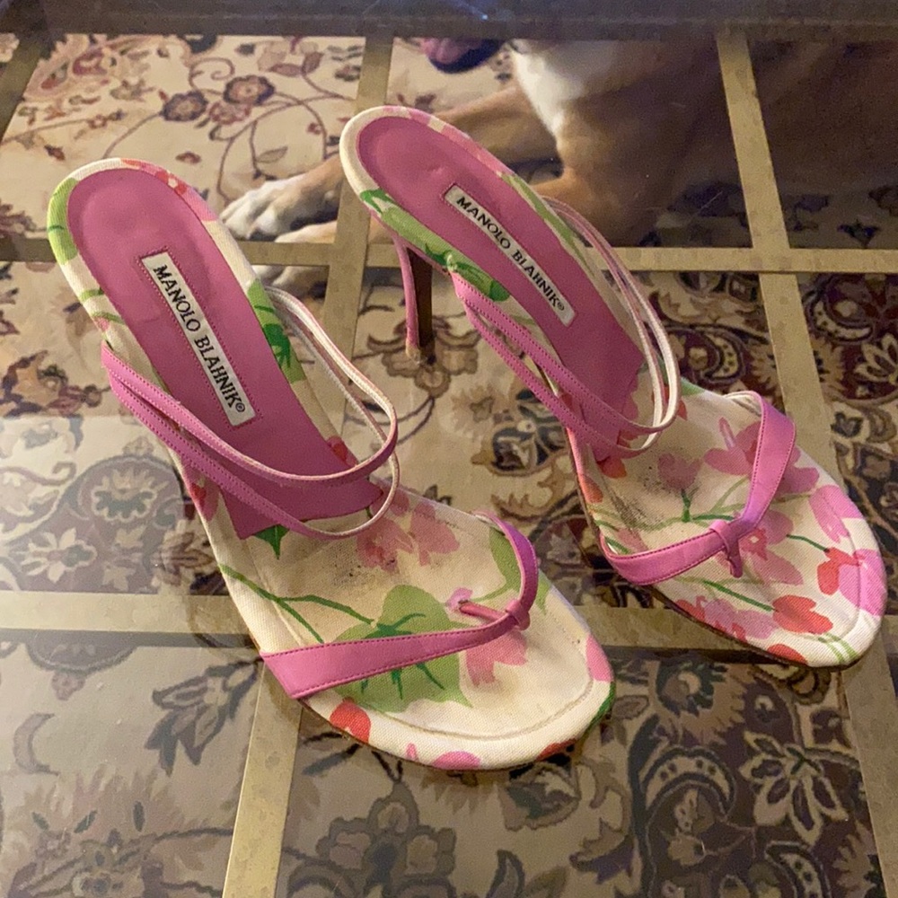 Manolo Blahnik Heeled Sandals!